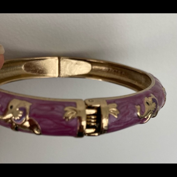 Pair of enamel bangles - Picture 6 of 10